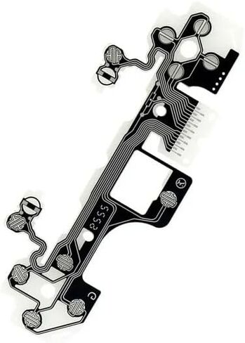Black Ribbon Circuit Board Film Flex Cable for PS5 V3.0 Controller Conductive Film Keypad Flex Cable PCB Joystick Button Legacy Systems Video Games in Saudi Arabia