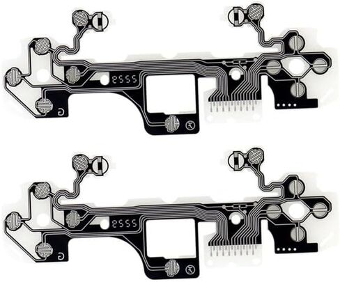 Black Ribbon Circuit Board Film Flex Cable for PS5 V3.0 Controller Conductive Film Keypad Flex Cable PCB Joystick Button Legacy Systems Video Games in Saudi Arabia