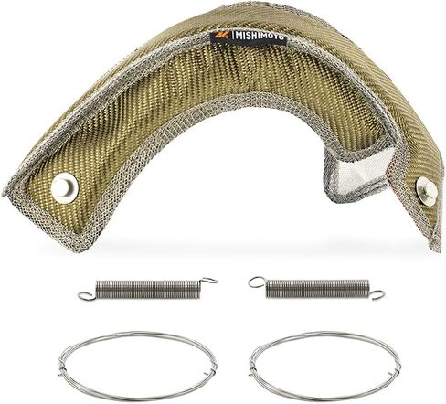 Mishimoto MMTB-WRX-15 Titanium Turbo Blanket, Compatible With Subaru WRX 2015-2021 in Saudi Arabia