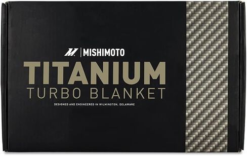 Mishimoto MMTB-WRX-15 Titanium Turbo Blanket, Compatible With Subaru WRX 2015-2021 in Saudi Arabia