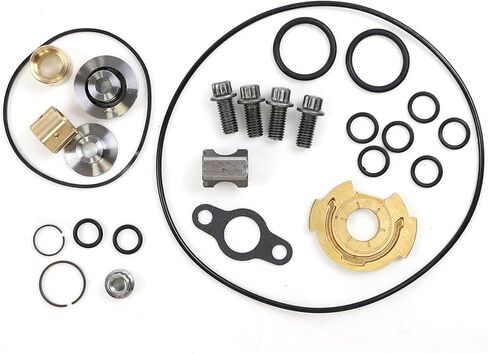 مجموعة إصلاح إعادة بناء توربو متوافقة مع Ford 2003-2007 F250 F350 F450 F550 بعض الرحلات، E350، E450 6.0 مجموعة إعادة بناء توربو باور ستروك مناسبة لشاحن توربيني GT37VA وGT3782VAS in Saudi Arabia