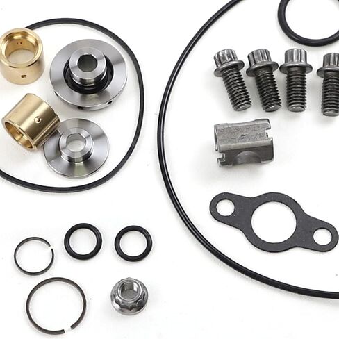 مجموعة إصلاح إعادة بناء توربو متوافقة مع Ford 2003-2007 F250 F350 F450 F550 بعض الرحلات، E350، E450 6.0 مجموعة إعادة بناء توربو باور ستروك مناسبة لشاحن توربيني GT37VA وGT3782VAS in Saudi Arabia