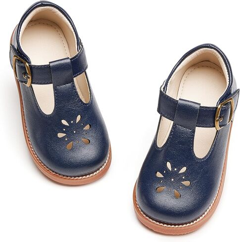 Toddler Girl Mary Jane Dress Oxford Shoes-Little Girl School Uniform Shoes for Wedding Party in Saudi Arabia