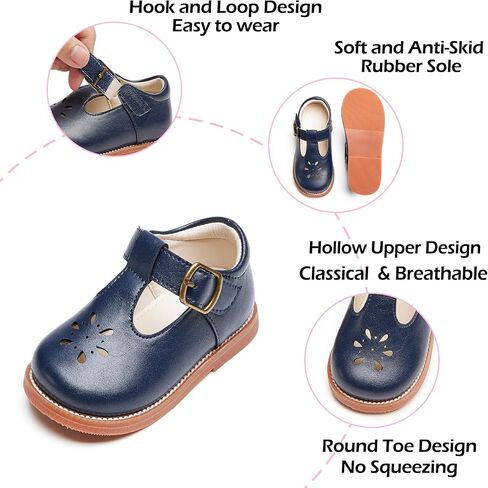Toddler Girl Mary Jane Dress Oxford Shoes-Little Girl School Uniform Shoes for Wedding Party in Saudi Arabia