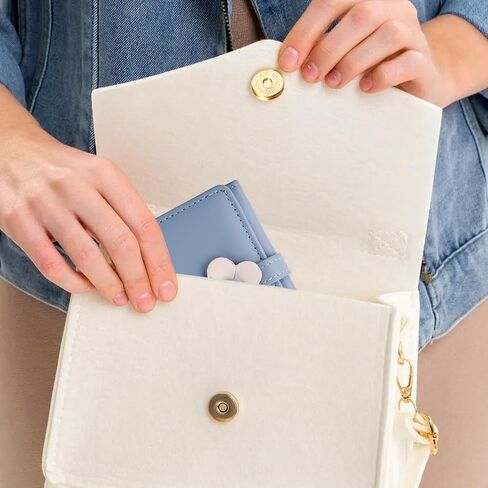 Cute Wallet for Girls Blue Wallet PU Leather Tri-folded Small Wallet Flower Wallet Cash Pocket Flowers Print Card Holder Coin Purse with ID Window Fashion Aesthetic Wallet for Teen Girls Women in Saudi Arabia