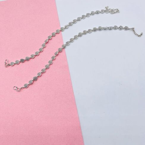 ANDYWARS FASHION Ethnic Pearl Oxidized Silver Anklets for Women and Girls, Pearl Payal, Ankel, Affordable Anklets, Body Jewelry, Trending Anklets, Indian Jewelry Anklets in Saudi Arabia