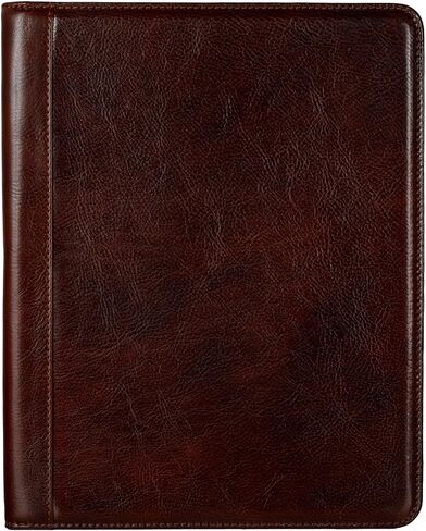 Time Resistance Leather Portfolio – Tablet size Leather Document Case – Small Briefcase Made in Italy in Saudi Arabia