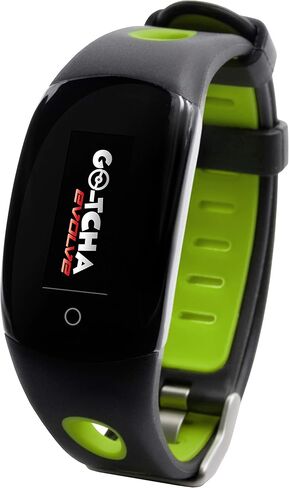 Go-tcha Evolve (Go-tcha 2) LED-Touch Wristband Watch for Pokemon Go with Auto Catch and Auto Spin - Black/Green in Kuwait