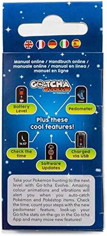 Go-tcha Evolve (Go-tcha 2) LED-Touch Wristband Watch for Pokemon Go with Auto Catch and Auto Spin - Black/Green in Kuwait