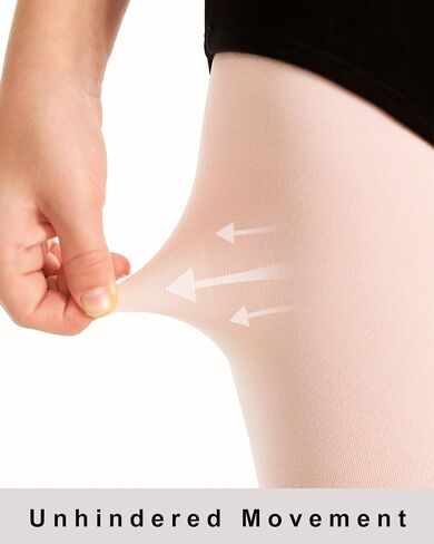 Stelle Girl's Footless Tights Ultra Soft Dance Tights for Ballet, Gymnastics, School (Toddler/Little Kid/Big Kid) in Saudi Arabia