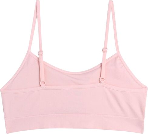 Reebok Girls' Training Bras - 2 Pack Racerback Crop Cami Bralette with Removable Pads - Soft Seamless Bra for Girls (6-16) in Saudi Arabia