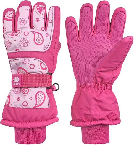 N'Ice Caps Kids Waterproof Winter Thinsulate Warm Gloves in Kuwait