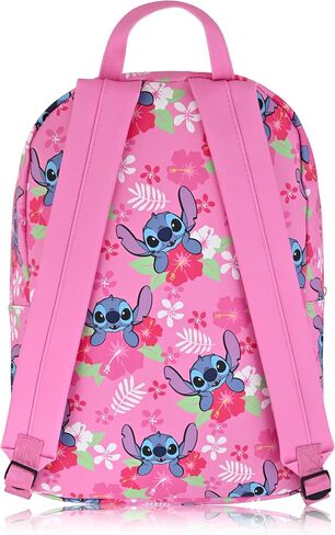Disney Stitch Backpack for Women, Men, Unisex | Cute PU Leather Large Stitch Backpack Purse Shoulder Purse | Stitch Bag and Stitch Accessories in Saudi Arabia