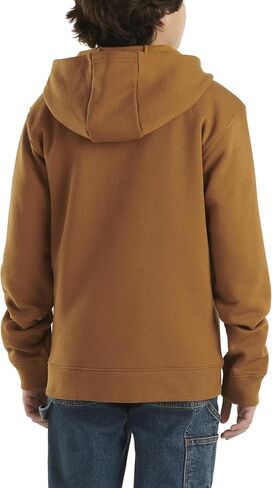 Carhartt Boys' Knit Long Sleeve Hoodneck Sweatshirt in Saudi Arabia