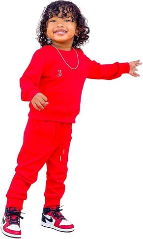 Tantrum Kids Crew Neck Sweat Suit in Saudi Arabia