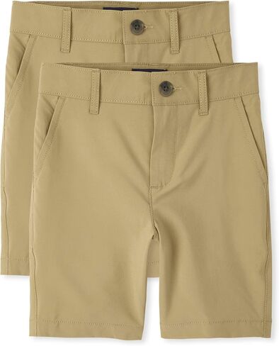 The Children's Place Boys' Uniform Quick Dry Chino Shorts in Saudi Arabia