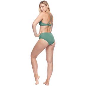 Skye Women's Alessia Hi Waist Ruched Bikini Bottom Swimsuit