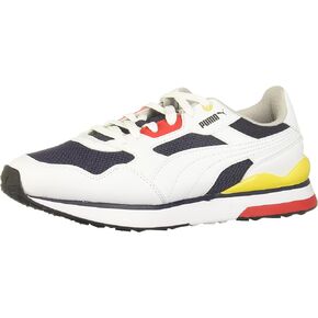 حذاء رياضي للرجال من PUMA R78 FUTR, أحمر وأبيض, Medium