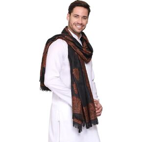 شالات رجالية منسوجة من مزيج الصوف والبوليستر، وكاتم للصوت، وشالات للرجال in Kuwait