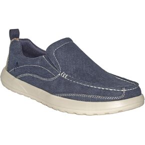 Margaritaville Men's Cushioned Insole Double Gore Stretch Casual Slip on Boat Shoe