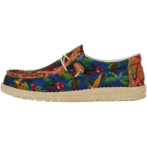 Hey Dude Wally Margaritaville | Men’s Shoes | Men's Slip-on Loafers | Comfortable & Light-Weight