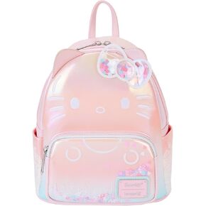 Loungefly Sanrio Hello Kitty 50th Anniversary Clear and Cute Womens Double Strap Shoulder Bag Purse