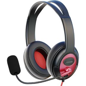 MAIRDI USB Headset with Microphone for PC, Computer Headset with Mic Noise Canceling for Laptop Teams Zoom Office Work Call Center Business Softphone, Dictation Headset for Dragon Naturelly Speaking