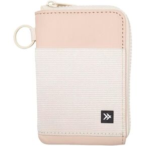 Thread Wallets Utility Zip Around Wallet - Leather Wallet with Zipper for Men and Women, RFID Blocking Card Holder, Small Leather Wallet, Zip Wallet, Zippered Wallet, RFID Wallet (Off White)