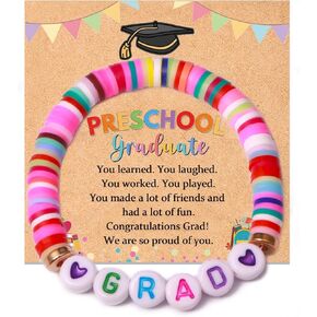 Graduation Bracelet 2024, Kindergarten Preschool Graduation Gifts Bracelet for Girls Her