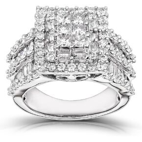 Kobelli Diamond Engagement Ring 2 carats (ctw) in 14K Gold