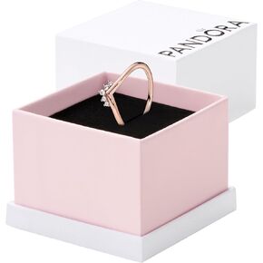 Pandora Tiara Wishbone Ring - Ring for Women - With Clear Cubic Zirconia - Jewelry for Women with Gift Box