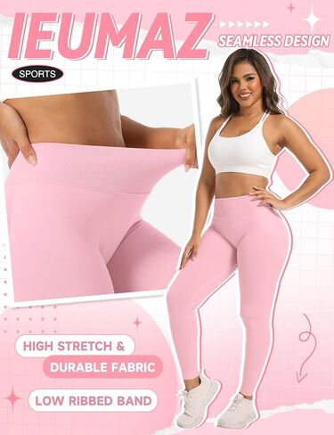 Scrunch Butt Lifting Leggings for Women Impact Leggings Gym Seamless Leggings Workout Leggings Tummy Control Yoga Pant in Saudi Arabia