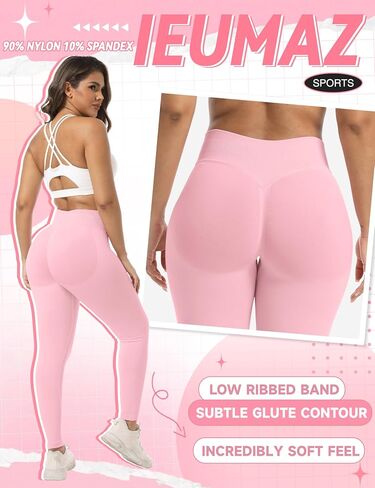 Scrunch Butt Lifting Leggings for Women Impact Leggings Gym Seamless Leggings Workout Leggings Tummy Control Yoga Pant in Saudi Arabia