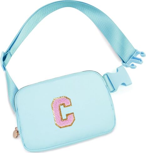 Birthday Gifts for 6 7 8 9 10 11 12 13 Year Old Girls,Belt Bag for Women Girls Fanny Pack Crossbody Bags for Kids,Fashion Waist Packs Cute Teen Trendy Stuff Travel Essentials | Blue,C in Saudi Arabia