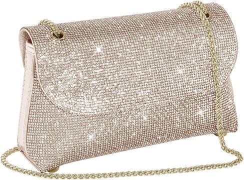 Rhinestone Purse for Women Evening Bag Sparkly Handbags Crossbody Bag Prom Clutch Purse for Wedding in Saudi Arabia
