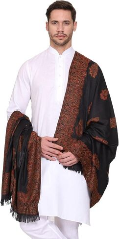 شالات رجالية منسوجة من مزيج الصوف والبوليستر، وكاتم للصوت، وشالات للرجال in Kuwait