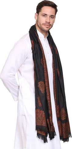 شالات رجالية منسوجة من مزيج الصوف والبوليستر، وكاتم للصوت، وشالات للرجال in Kuwait