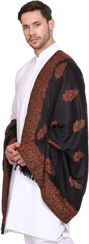 شالات رجالية منسوجة من مزيج الصوف والبوليستر، وكاتم للصوت، وشالات للرجال in Kuwait