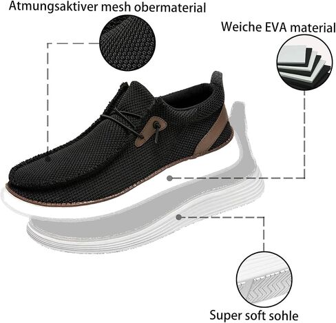 Men's Loafers Slip On Sneakers Boat Walking Fashion Shoes Classcial Comfortable Stylish Lightweight Casual Shoes for Men Non-Slip Durable Home Driving Shoes in Saudi Arabia