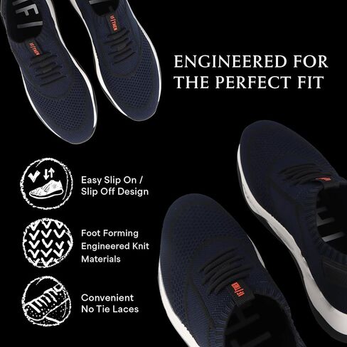 The Callisto Men's Sneaker Knit Slip-On, Men's Casual Footwear for Everyday Wear, Lightweight & Breathable, Multi Colors & Sizes in Saudi Arabia