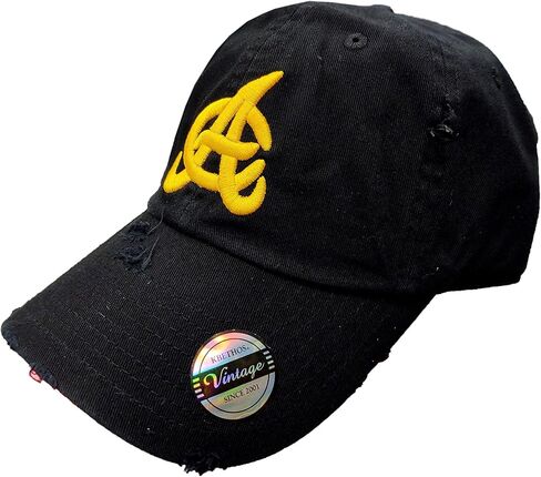 Aguilas Cibaeñas Vintage Hats (Black/RoundLogo) in Saudi Arabia