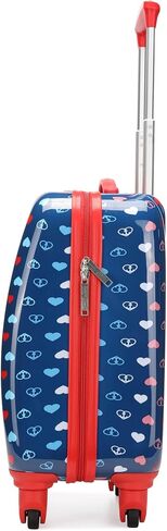 Nautica Kids Luggage - 18" Airline Approved Rolling Hardside Upright Carry-on Suitcase with Wheels (Nautica Peace) in Saudi Arabia