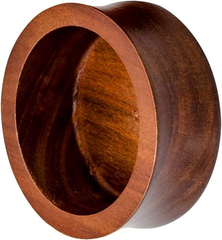 Grandslam Wooden Shaving Bowl with Lid Shaving Soap Bowl for Men Easy to Lather Fits Wet Shaving (Oak Wood) in Kuwait