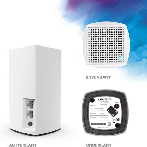 Linksys WHW0102 Velop Intelligent Dual-Band Mesh WiFi 5 System (AC1300) 2 Pack (Renewed) in Saudi Arabia