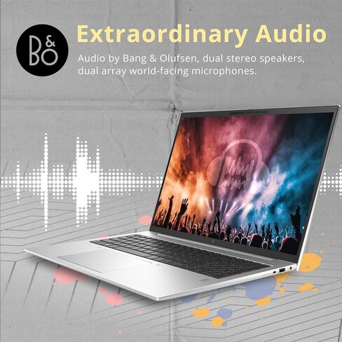 HP 2022 EliteBook 865 G9 16" WUXGA Business Laptop, Ryzen 7 Pro 6850U, 64GB DDR5 RAM, 2TB PCIe SSD, Backlit Keyboard, Fingerprint Reader, 1440p Camera, Win 10 Pro, Silver, 32GB Hotface USB Card in Saudi Arabia