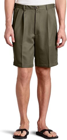 شورت رجالي من Haggar Cool 18 Gabardine مطوي in Saudi Arabia