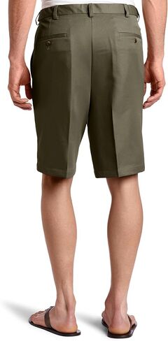 شورت رجالي من Haggar Cool 18 Gabardine مطوي in Saudi Arabia