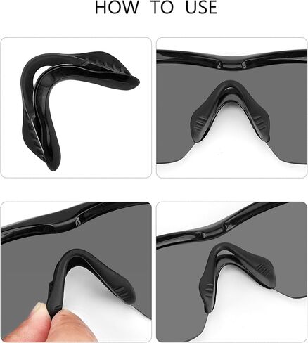 Replacement Nosepiece Nosepad Compatible with Oakley M2 Frame/M2 Frame XL OO9343 Sunglasses in Saudi Arabia