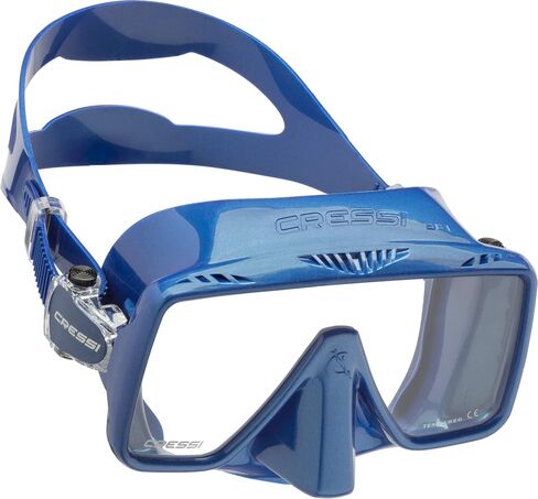 Cressi Frameless Adult Scuba Diving Mask: Wide Visibility, Silicone Skirt: SF1 : Quality Since 1946 in Kuwait