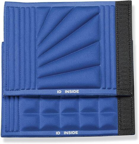 Luggage Handle Wraps, Set of 2, Padded Grip Handle Covers for Bags, Hidden ID Section, Colorful Suitcase Tag Identifier, Travel Accessories in Kuwait
